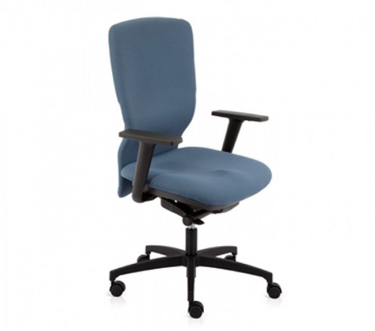 Scaun ergonomic 30.11.49, tapitat, brate fixe, mecanism 2 manete syncron
