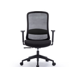 Scaun ergonomic 30.12.107, spătar din mesh, suport lombar, brațe 3D