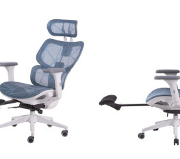 Scaun ergonomic 30.12.91, spatar si sezut Mesh, suport lombar, tetiera, brate 3D